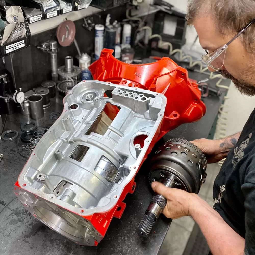 Transmission rebâti par un technicien SML Diesel Performance